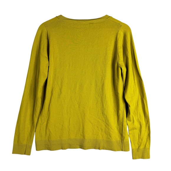 Lafayette 148 New York Crew Neck Long Sleeve Sweater Knit Top Women Size L - Picture 2 of 7